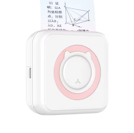 Wireless Portable Mobile Printer Machine Support IOS Android Thermal Printer for Notes Memo Photo Mini Pocket Sticker Printer